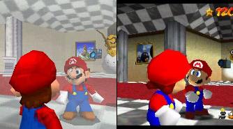 Super Mario 64 DS - Un mini-jeu - Vidéo Dailymotion