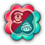 Badge Champignon gratis + Foreuse