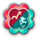 Badge Grand saut cadencé + Grand saut flottant